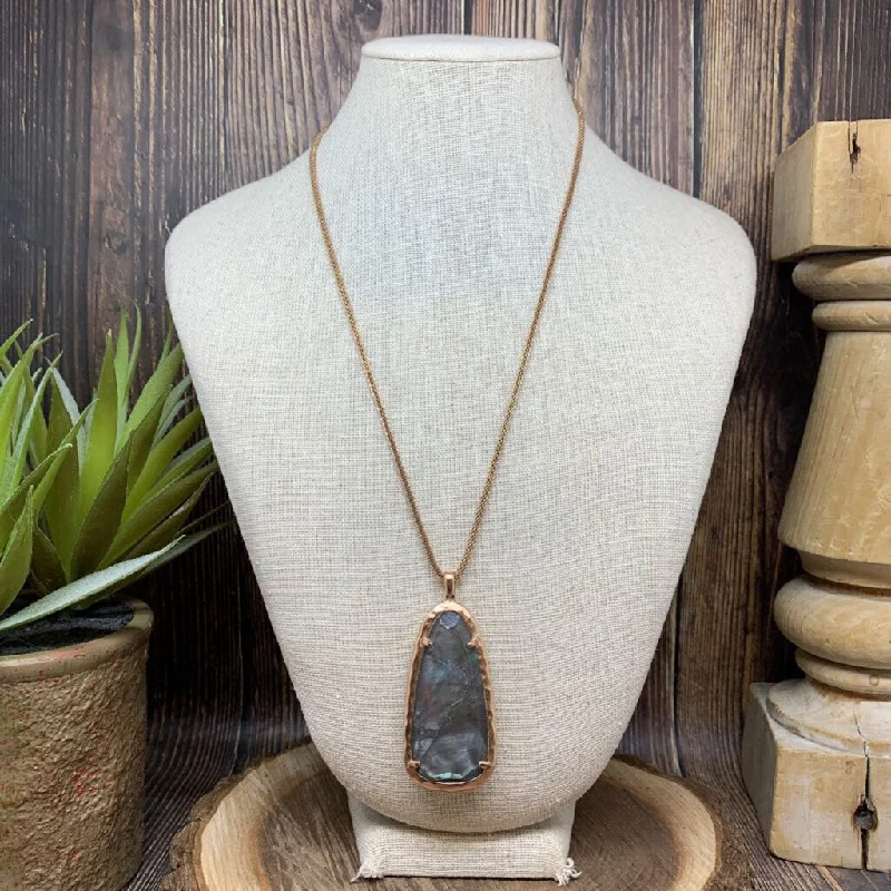 Boho Style Necklace with Silver Pendants-Kendra Scott Saylor Necklace