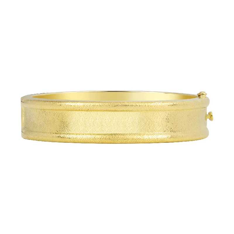 Custom Bangles for Brides with Personal Engraving-Bangle - Gold