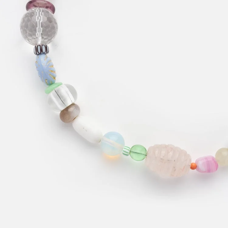 Classic Teardrop Crystal Necklace-Coney Island Candyland Necklace