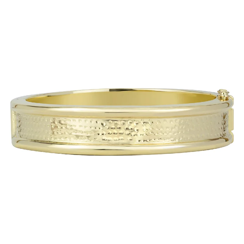 Personalized Bangles with Custom Name and Date-Bangle - Gold