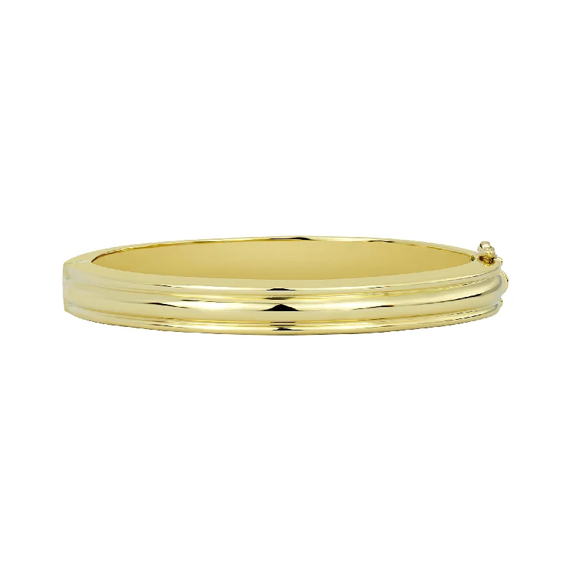 Elegant Cuff Bangles for Bridesmaids-Bangle - Gold