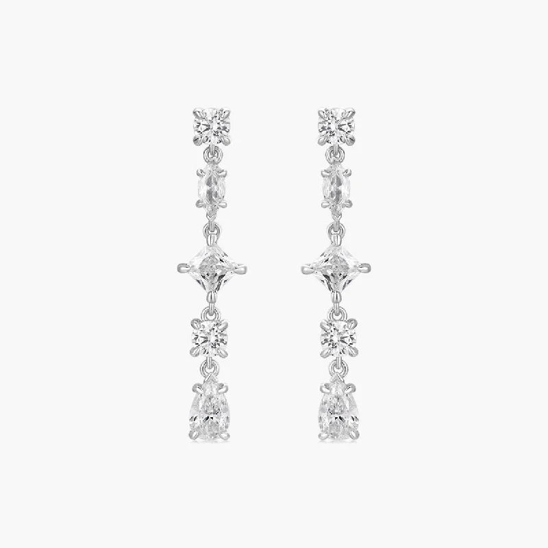 High-Quality Diamond Earrings-Iris Earrings