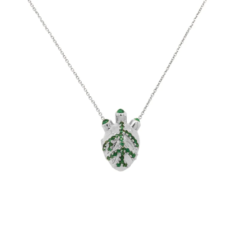 White Gold Emerald